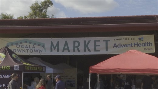 Ocala Downtown Market celebrates holiday season with 'Winter Wonderland' market
