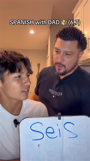 Son Reads Spanish Numbers 6 and 7: How Did He Do?