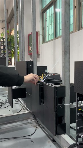 #led #leddisplay #ledscreen LED matrix wave screen