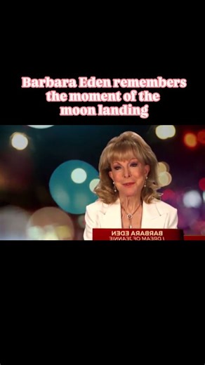 The Barbara Eden Collection on Instagram: "Barbara Eden remembers the moment of the moon landing...from a 2015 documentary ♥️ #barbaraeden #idreamofjeannie #documentary #tvdocumentary #moon #moonlanding #nasa #space #history #tvhistory"