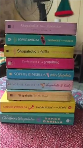 My Shopaholic book series collection. #books #booktube