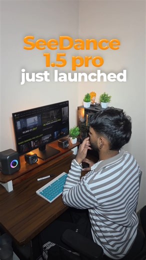 Iron Coding | Android Developer | Flutter | Web Developer on Instagram: "Seedance 1.5 pro is live and it's insane 🔥 This is the most accurate image to video model with accurate audio lip sync. You can use it on higgsfield AI. #seedance #veo3 #aitools #higgsfield #higgsfieldai"