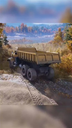 Roadcraft - Building a Road a Cross Big Lake! #roadcraft #gaming #simulator #roadcraft #simulator #gaming #beforeandafter #roadconstruction #shorts