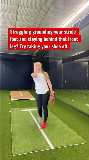 Simple fastpitch pitching drill