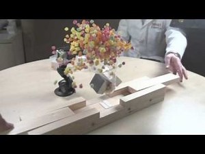 Super-strong neodymium magnets destroying everyday items in slow motion