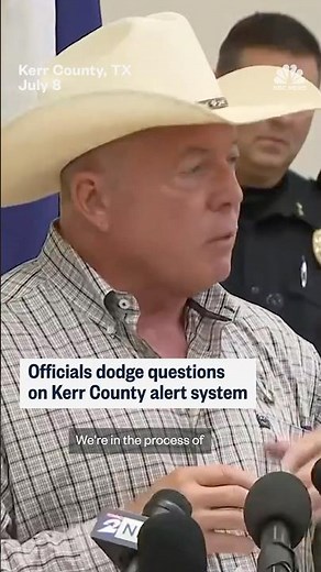 Officials dodge questions on Kerr County alert system