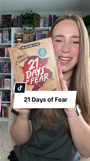 A thriller you have to read one day at a time 📩 21 sealed chapters, 21 days, and a mystery that unfolds with every letter. #21DaysOfFear #HerveCommere #ThrillerBooks #spookybookrecs #YABooks