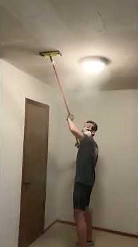 DIY popcorn ceiling removal part 2!