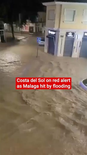 Deadly flooding has hit Malaga, Spain, with a rare “red weather alert” being issued following a torrential storm. | The Independent