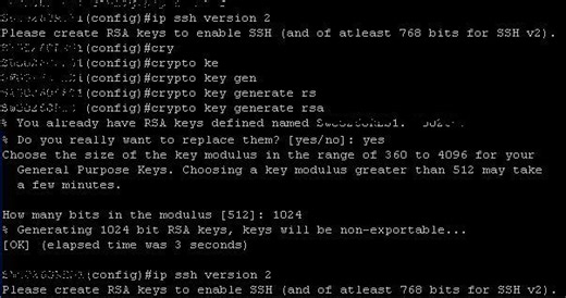 Crypto Rsa Key Generate Cisco