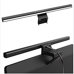 Computer Monitor Light Bar, Monitor Lamp with Touch Sensor, Eye Caring Screen Light Bar, Dimmable Led Light for Monitor, 3 Color Temperature, USB Powered, Computer Light for Curved/Flat Monitor
