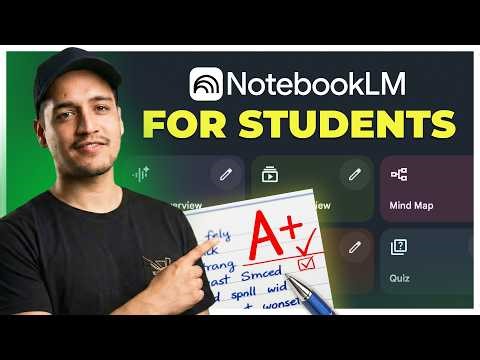 13 SMART WAYS to Use NotebookLM for Studying & Exam Preparation | AI for Education 🎓