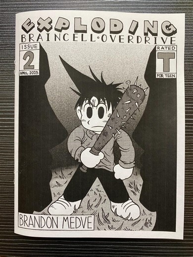 Exploding Braincell Overdrive Heft #2 (Original Minicomic) - Etsy.de