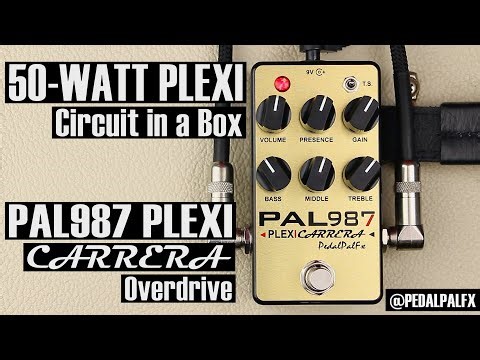 PAL987 PLEXI CARRERA, 1987X PLEXI Amp Circuit in a Box!