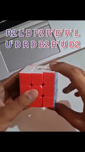 Satisfying Rubik’s Cube Cross Pattern 😍 Easy Plus Pattern#rubikscube #crosspattern#pluspattern#cube