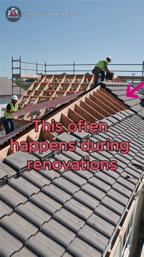 Structural Red Flag #14: Heavy Roof Change ⚠️