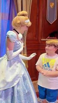 Meeting Cinderella Meet & Greet Magic Kingdom at Disney World