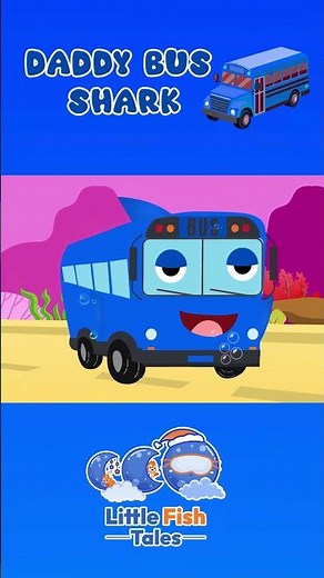 Baby Bus Shark Doo Doo | Part 3 | Little Fish Tales | #babyshark