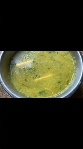 Corn Dal with Hangor Dry Fish