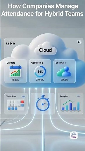 How Companies Manage Attendance for Hybrid Teams | GPS Attendance, HRMS & Employee Time Tracking
