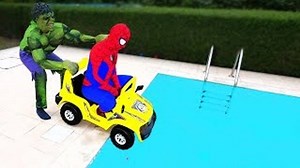 151K views · 1.4K reactions | HULK PUSH Spiderman INTO POOL?! w/...
