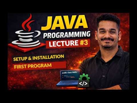 Setup & Implementation, Java First Program