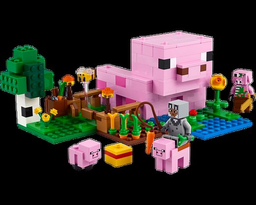 LEGO 21268-1 The Baby Pig House (Minecraft 2025)