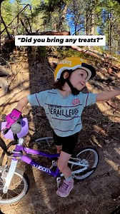 First rule of bike club parents: ALWAYS bring treats. 🍫 Forget once, and they’ll remind you forever. I’ll admit it… I’ve forgotten more than once 🙈. Dad has forgotten many times. He even admits it at the end if you listen closely. 2nd rule of bike club? Secretly stasheven more treats than you think they could ever need in your pockets so there’s leftovers for you. A bike ride with without treats? Unthinkable. 😅🚴‍♀️🍫 Also, don’t forget the their bikes, your bike, tow rope, helmets, layers, w