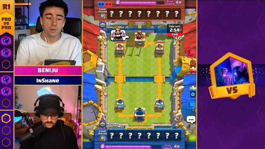 Beniju vs InShane – Clash Royale TeamMEGA vs TeamPEKKA Showdown