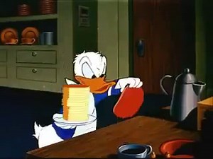 Three for Breakfast (1948) Donald Duck.   Walt Disney Animation Cartoon