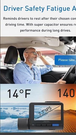 MAGELLAN DR50 3-Channel Dash Cam – True 4K Front + 2K Wide 170° + 2K Rear,