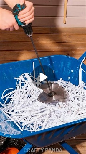 Crafty Panda on Instagram: "Paper reusing! Thanks for watching! Please be aware that this video is for entertainment purposes only and techniques shown should not be attempted at home! #craftypanda #crafts #reels #recycle #reusepaper"