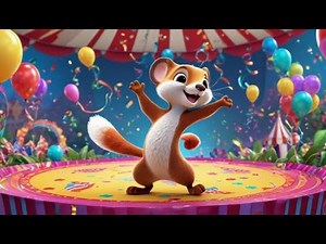 Pop Goes the Weasel Circus Balloon Pop | Best Nursery Rhymes and Kids Songs Collectio