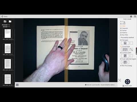 Czur Shine Ultra - How-to: Scanning a book