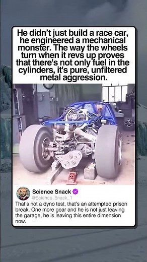 HE BUILT A LITERAL MONSTER CAR