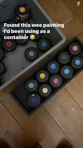 4 comments | Found this wee painting I’d been using as a container  | Sam RB | Facebook