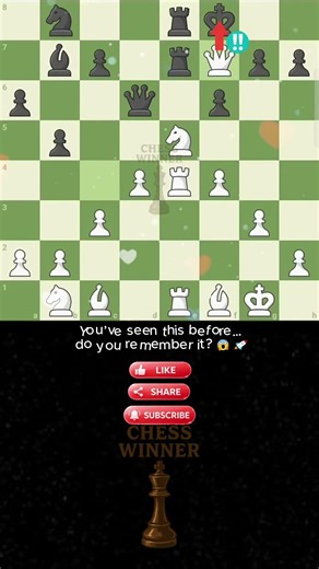 Find the Checkmate Pattern ♟️🤔🔥 | Chess Winner #chess #shorts #checkmate #brilliant