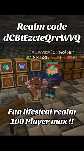 GulagSMP.com on Instagram: "Join THIS LIFESTEAL PVP Realm Today ! #fyp #minecraft Realm Code: dCBtEzcteQrrWVQ Java IP: gulagsmp.com Discord: uZWHhdWUPn"