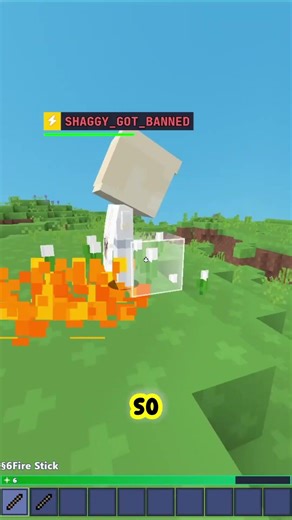 I Added Fire & Lightning Sticks in Bloxd ⚡🔥