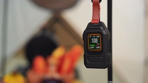 Portable Carbon Monoxide Detector for Travel, 3-in-1 Rechargeable CO Detector with Alarm, 300H Standby, Temp & Humidity Monitor, Magnetic Back, Custom Alarm Thresholds for RV, Car, Camping, Hotel