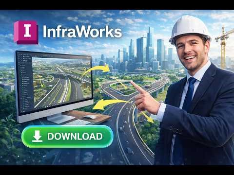 InfraWorks ile Geleceğin Şehirlerini Tasarlayın! 🌆🚧💻 #Mimarlık #ŞehirPlanlama