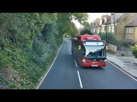 Route 335 Arriva London Bus Kidbrooke to North Greenwich (FULL VISUAL)