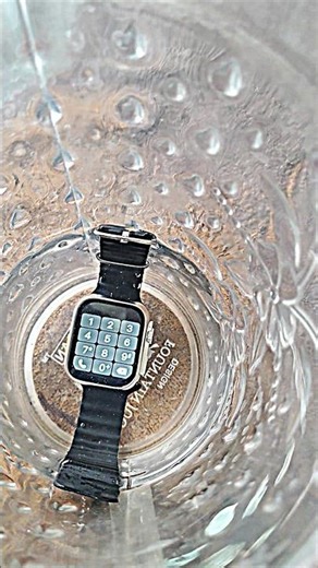 Smart Watch Waterproof Test 😱 | Can This Watch Survive Water? #shorts#smartwatch #androidwatch