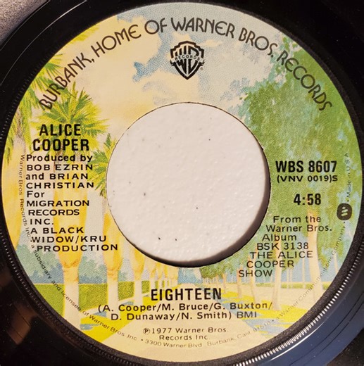 Alice Cooper - Eighteen / School's Out