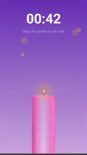 POV:stressful timers, so I built a 1-minute countdown that melts a candle.