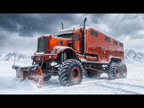 The BIGGEST and Most INSANE Off-Road Snow Trucks Ever Built — ABSURD!