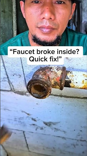 “How to Remove a Broken Faucet/PVC Piece in Seconds!”
