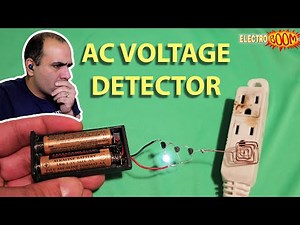 WOW! ⚡AC VOLTAGE⚡ Detector Circuit?! Can It Be?!