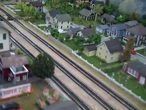 Great Ntrak City N Scale Model Railroad Bay Area California