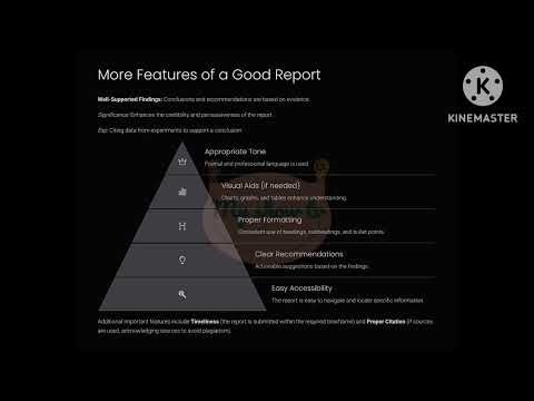 L 8 Report Writing: Features of writing a good Report, Structure of a Formal Report .